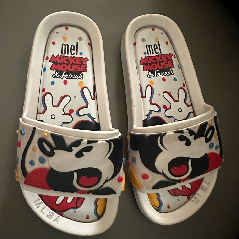 Mini Melissa beach slide Mickey and Friends